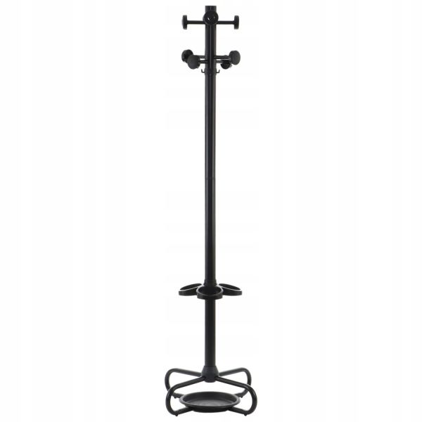Wieszak stojący metalowy WML-1/BK CZARNY