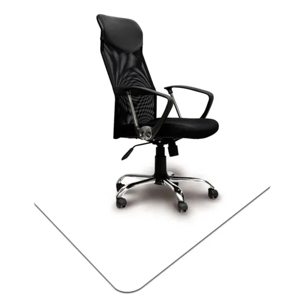 Elastyczna podkładka pod krzesło gr. 2,2 mm - BIAŁA