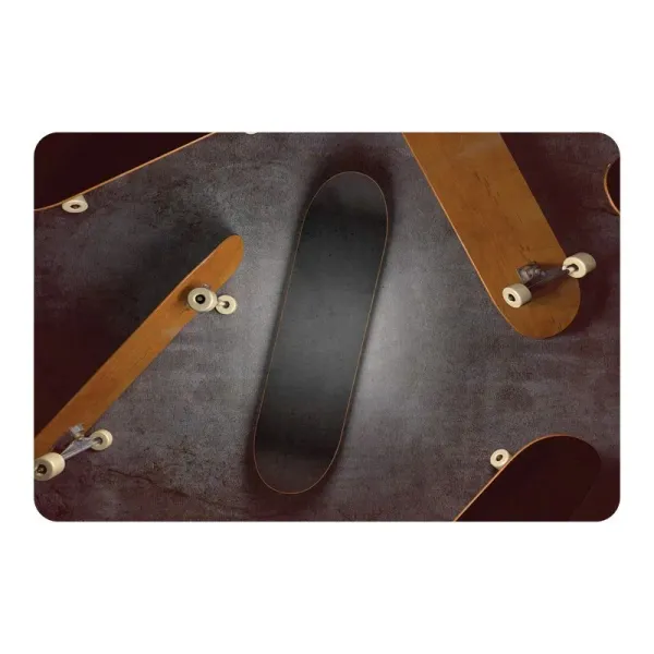 Elastyczna mata ochronna podkładka pod krzesło  wzór 048 - DESKOROLKI