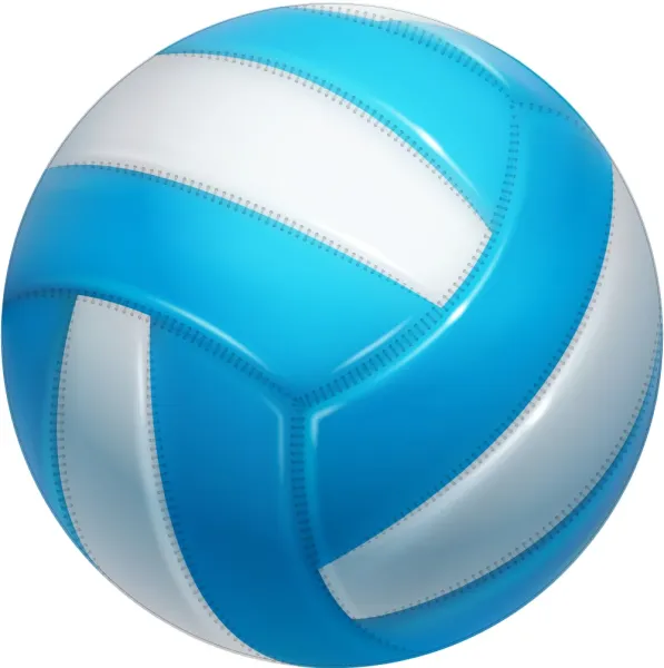 Mata ochronna pod krzesło dziecka - PIŁKA DO SIATKÓWKI