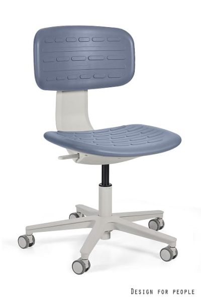 Krzesło medyczne ROBIN - SZARY STELAŻ, SZARY