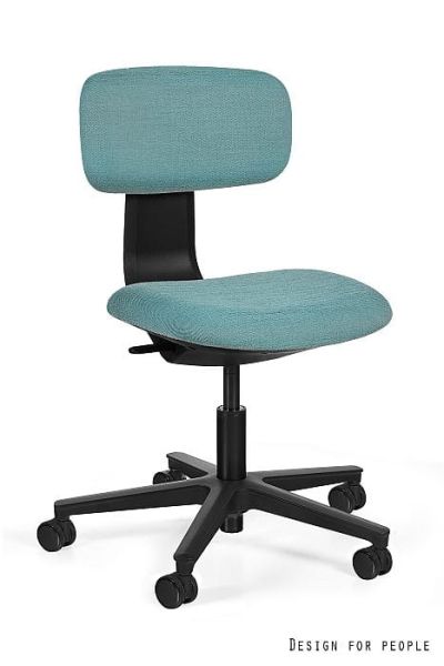 Krzesło medyczne ROBIN - CZARNY STELAŻ, TKANINA VICO-018