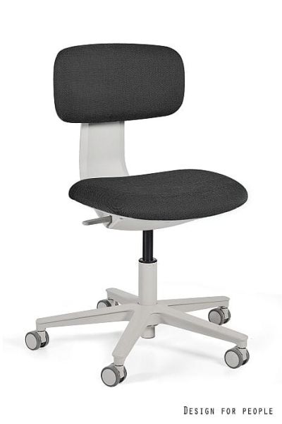 Krzesło medyczne ROBIN - SZARY STELAŻ, TKANINA VICO-024