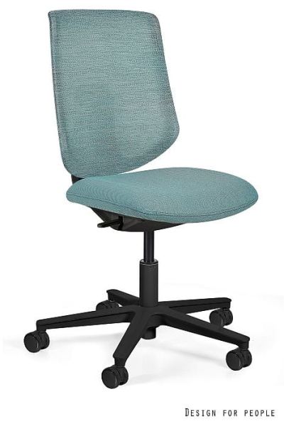 Fotel biurowy LAPIS - CZARNY STELAŻ, SIATKA HY2050-08/TKANINA VICO-018