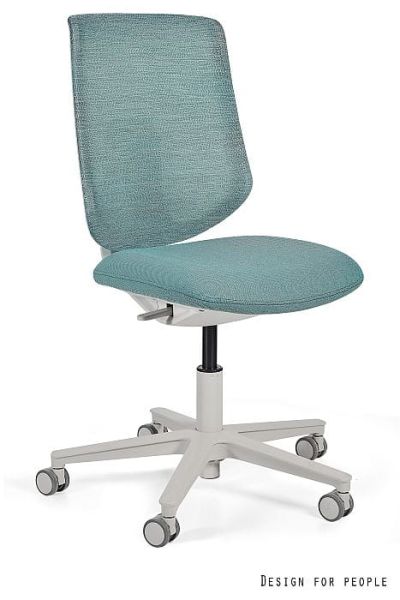 Fotel biurowy LAPIS - SZARY STELAŻ, SIATKA HY2050-08/TKANINA VICO-018