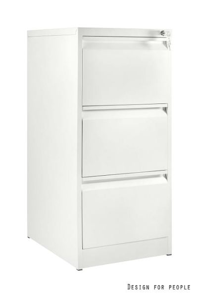 Szafka metalowa kontener XD-001-3D - BIAŁY