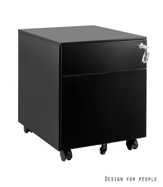 Szafka metalowa kontener XD-041-2 CZARNY