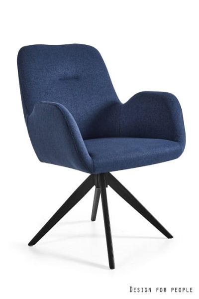 Fotel biurowy Brava - LF-19 CIEMNY NIEBIESKI