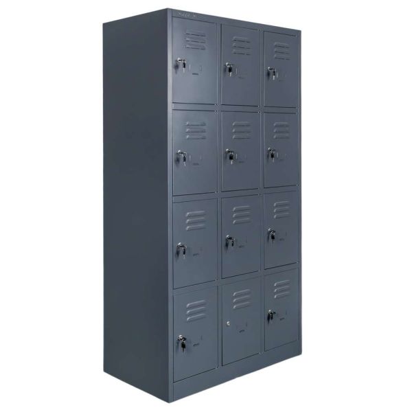 Szafka skrytkowa BHP Mega-M J-90/12 Grafitowa