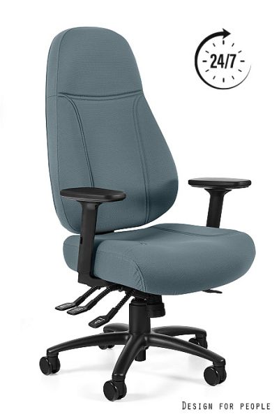 Fotel biurowy SAGA (639) - BL417 SLATEGREY