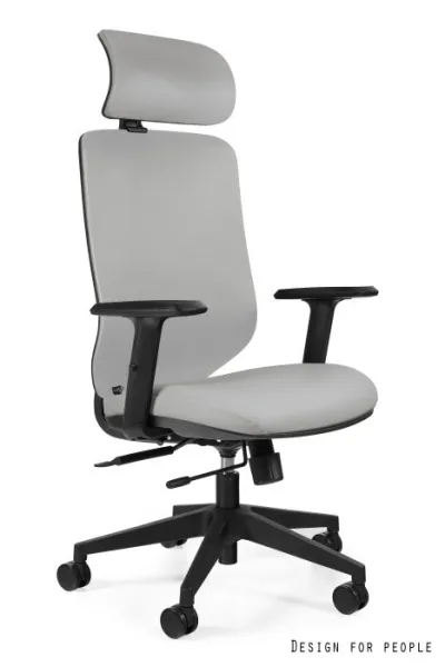 Fotel biurowy HIT - PU GREY