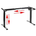 Metalowy-stelaz-jednosilnikowy-UT01E-2T-w-kolorze-czarnym-z-elektryczna-regulacja-wysokosci---widok-od-przodu..jpg