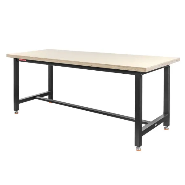 Stół warsztatowy WERKBERG S-200 cm G-75 cm H-80 cm grafit