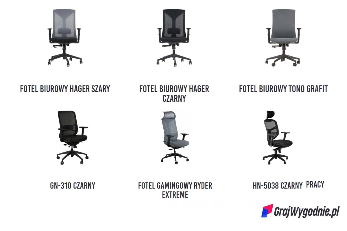 Oferta foteli do gabinetu lekarskiego