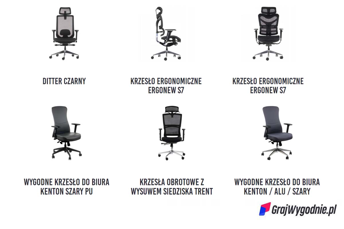 Oferta foteli biurowych do gabinetu lekarskiego