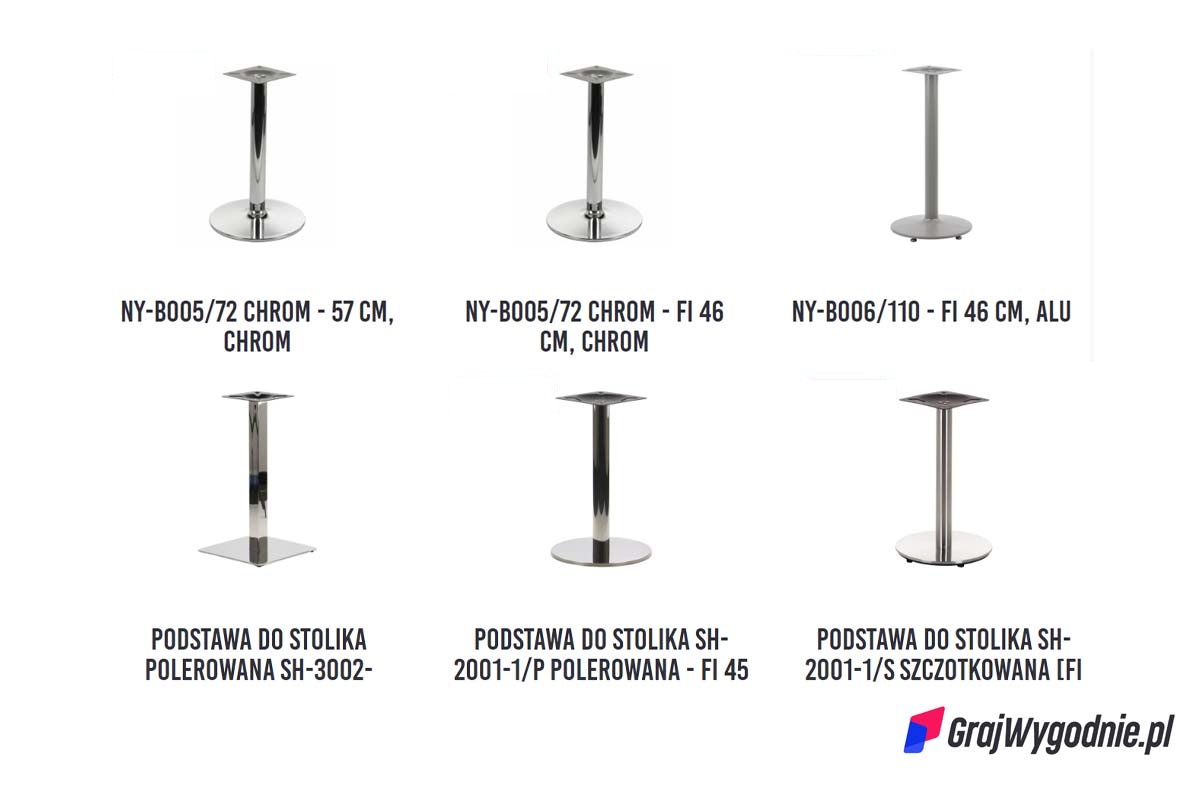 podstawy stolików GrajWygodnie.pl