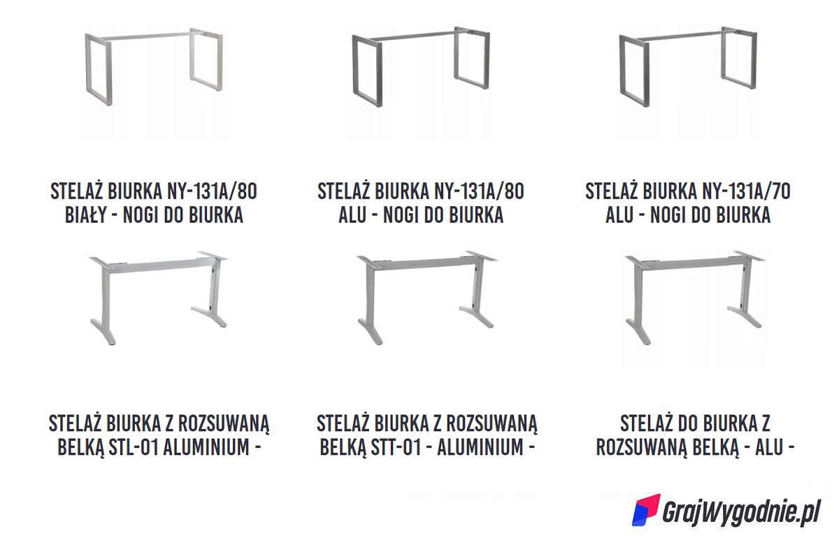 Oferta stelaży rozsuwanych