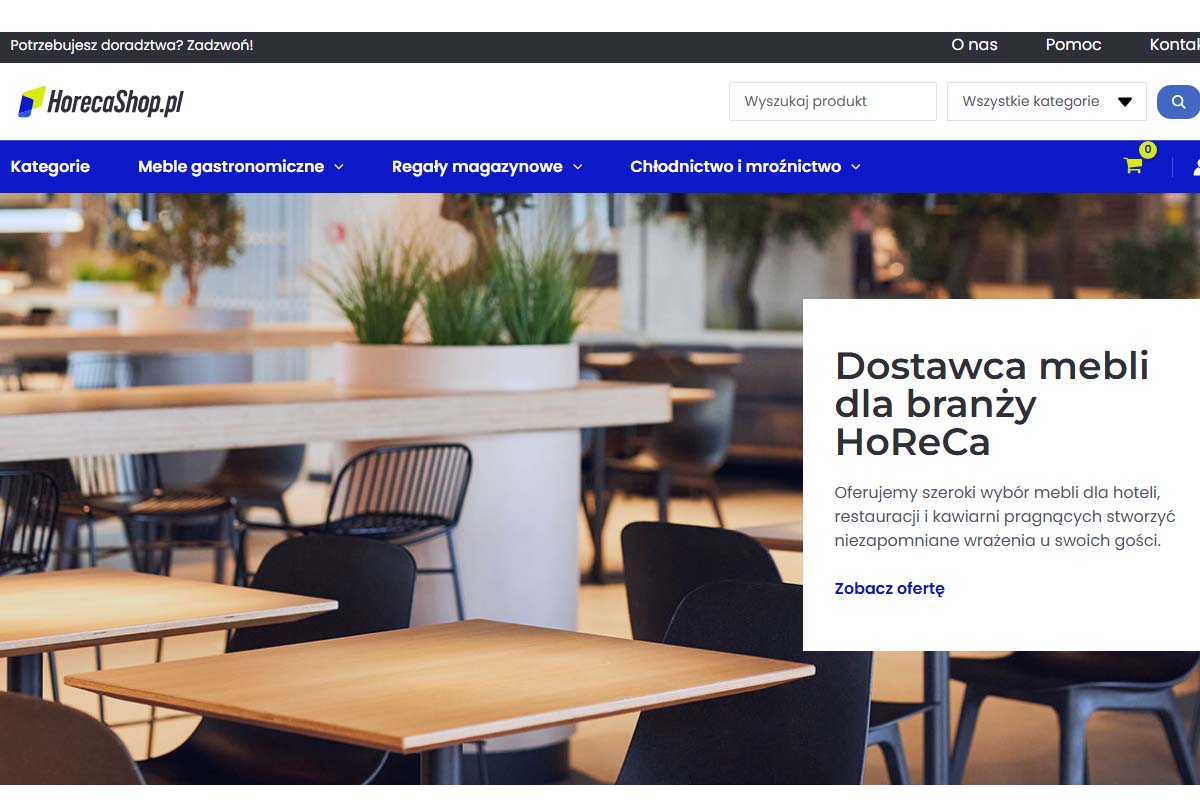 Uruchomiliśmy HorecaShop.pl – nową platformę dla branży HoReCa i klientów B2B
